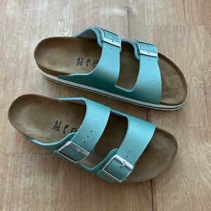 Birkenstock Aqua Blue Sandals